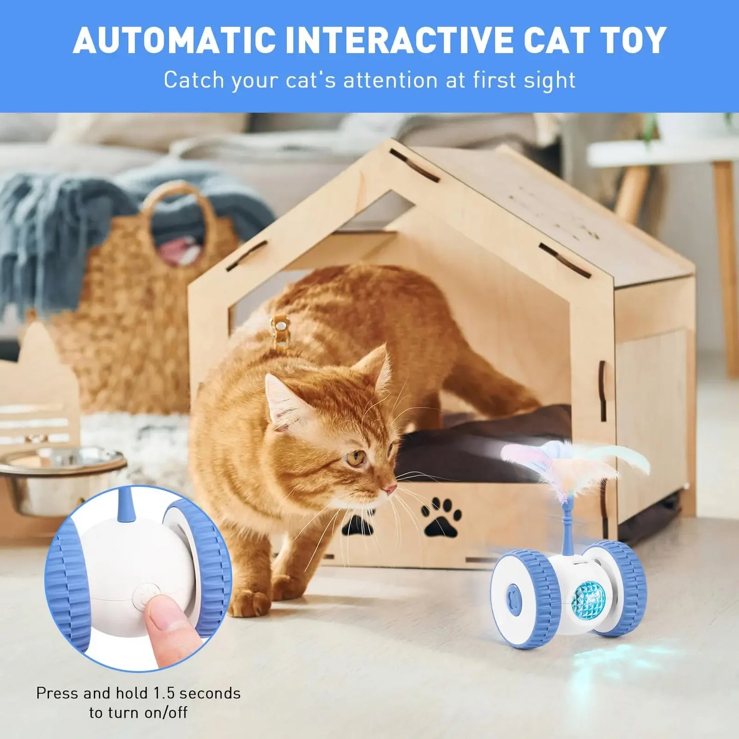 Interactive Automatic Cat Toy