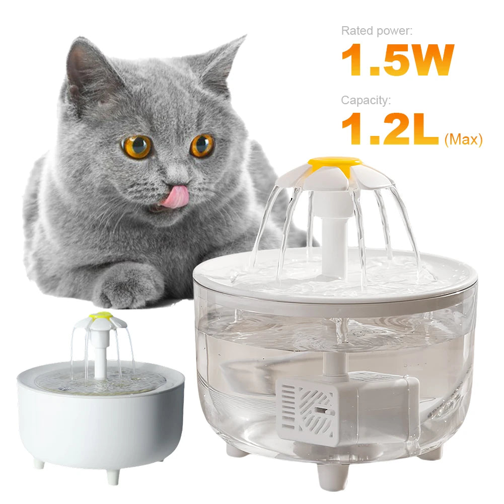 Pet Water Fountain – Cats & Dogs